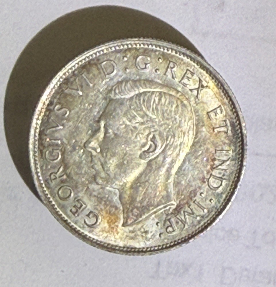 1941 Canada Silver Half Dollar Uncirculated