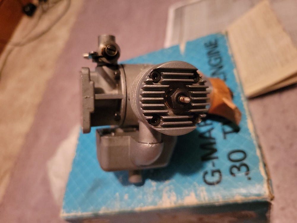 G Mark Twin Cylinder 30 Remote Control Model Airplane Engine