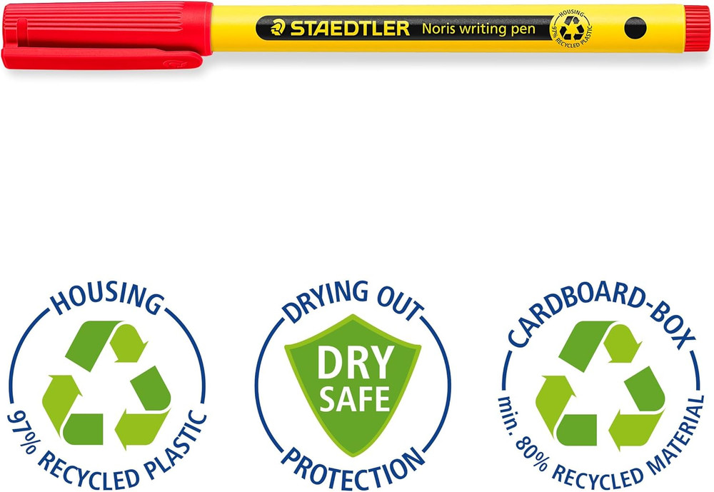 Fineliner Noris Writing Pen Red