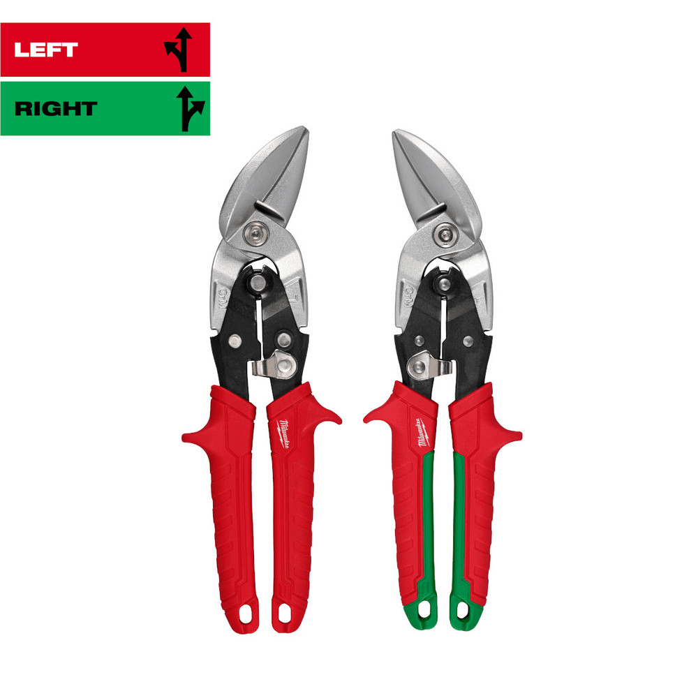 Milwaukee Tool 2 PIece Offset Aviation Snip Set