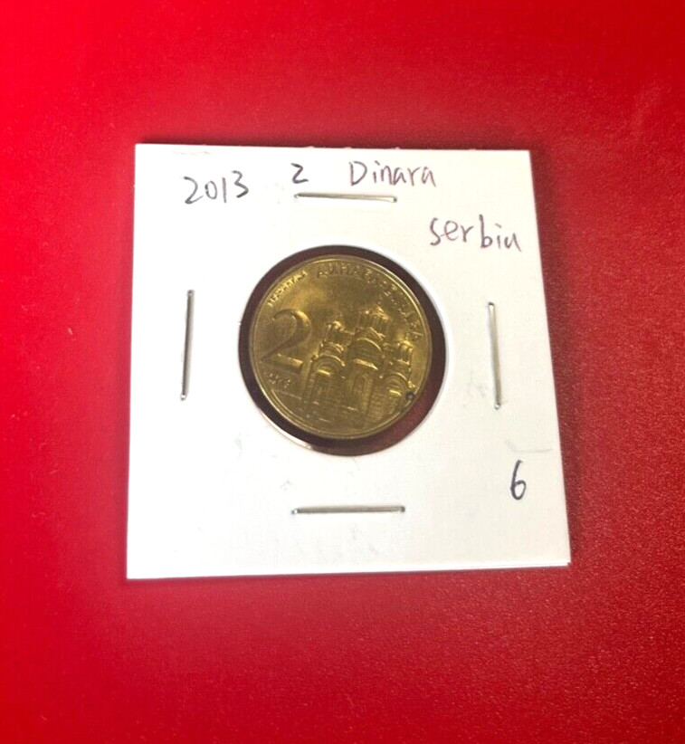 2013 2 DINARA COIN - NICE WORLD COIN !!!