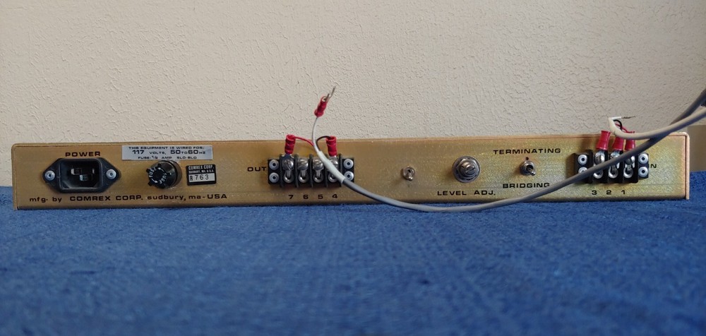 Vintage Comrex Model RLX Receiver/Decoder w/LA-8220