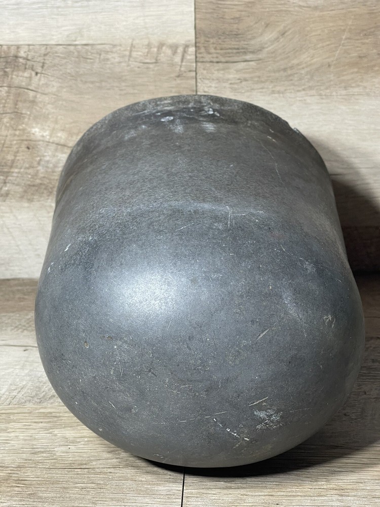 Vintage Smelting Pot Stone Round Bottom