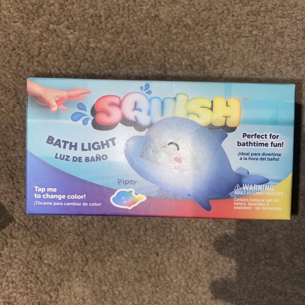 Globe Squish Light Bath Light Piper Dolphin