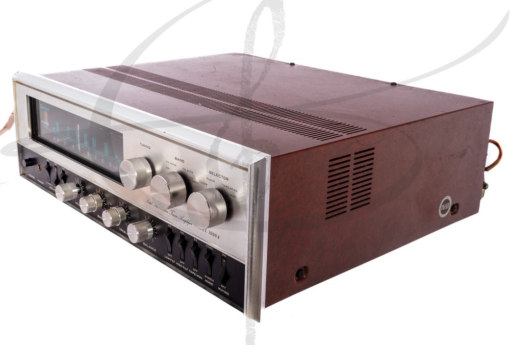 BEAUTIFUL WORKING VINTAGE SANSUI 3000A SOLID STATE STEREO RECEIVER 6MO WARANTY