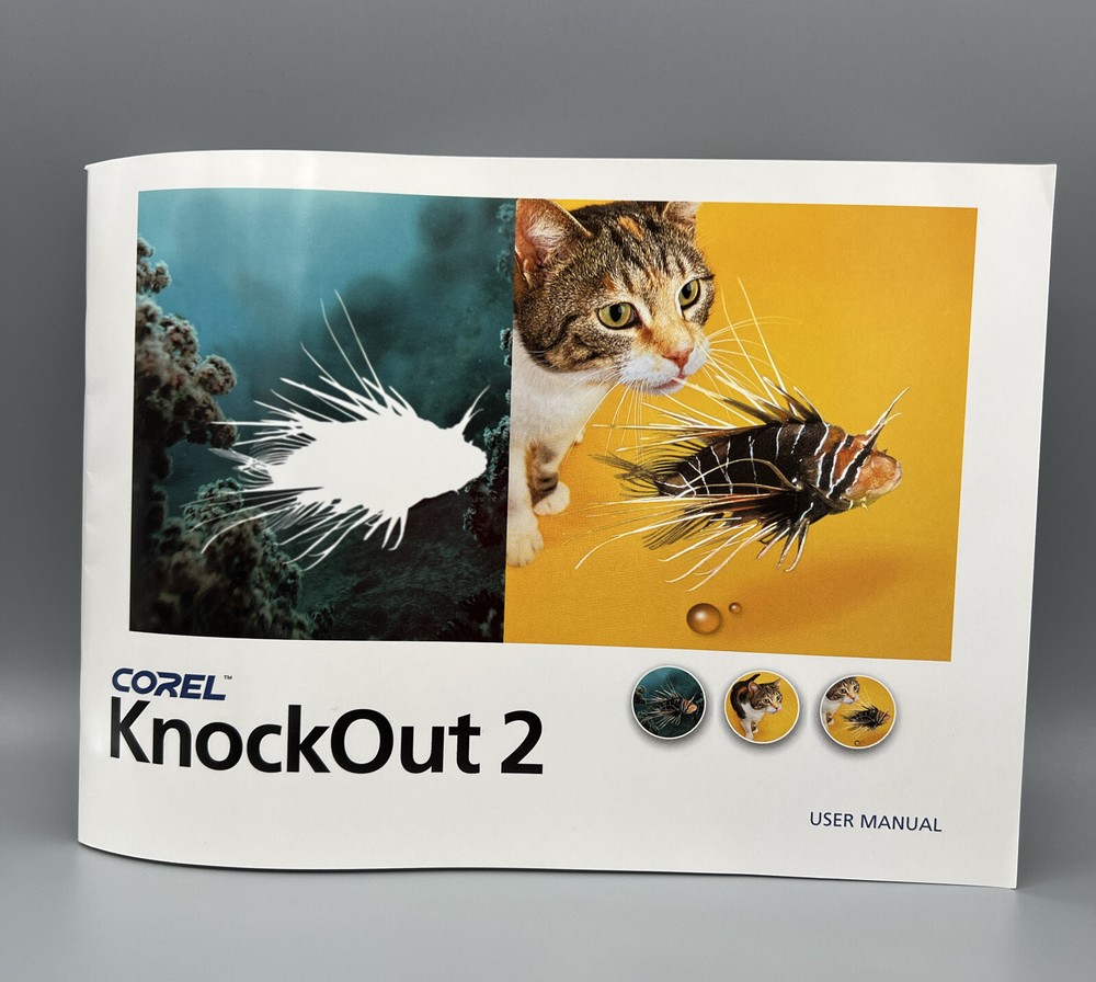 Corel Knockout 2 Software. Read description.