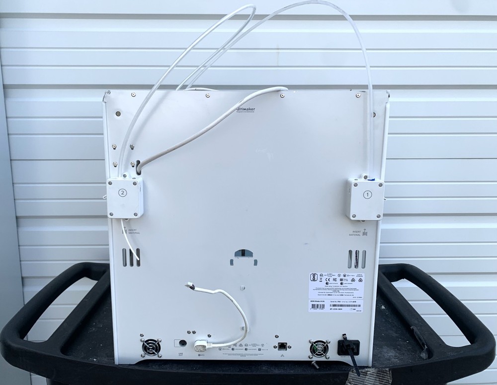 Ultimaker S5 3D Printer Dual Extrusion, High Precision, Power Tested