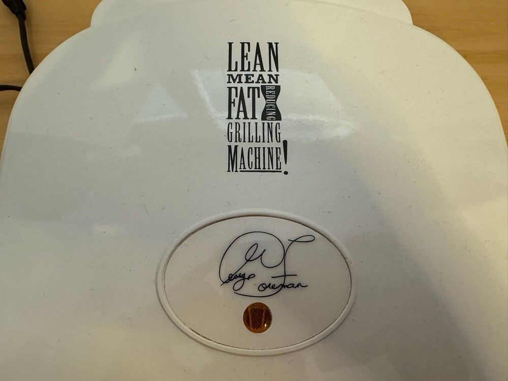 George Foreman Grill GR10A Lean Mean Fat Reducing Grilling Machine Tested Works