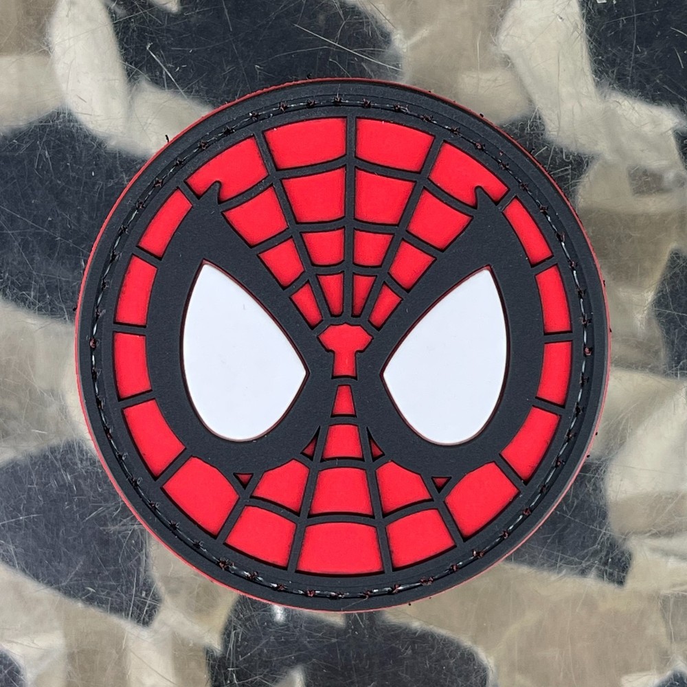 NEW Spiderman Eyes PVC Patch (PATCH-ZZYJ-WH)