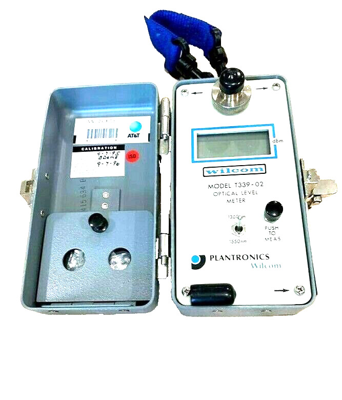 Wilcom Model T339-02 Optical Level Meter USED.