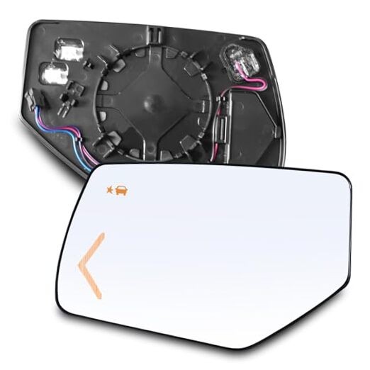 Driver Left Side Mirror Glass - Compatible with Chevy & GMC Driver Side