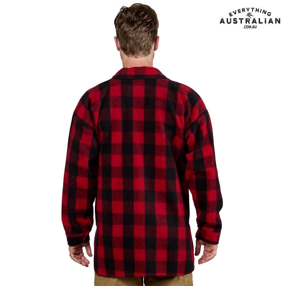 G.A.B. Bush Shirt Half-Open Red