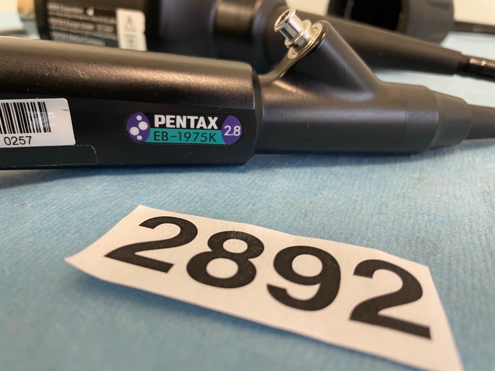 TESTED Pentax EB-1975K Video Bronchoscope with Case