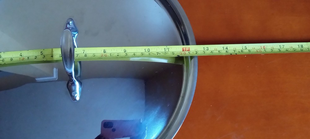 Unbranded Replacement Cookware Lid, 12.5" Diameter, Aluminum ??