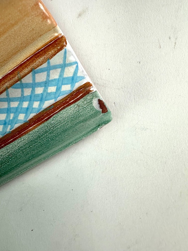 Mackenzie Childs "Heather" Baseboard Moulding Sample