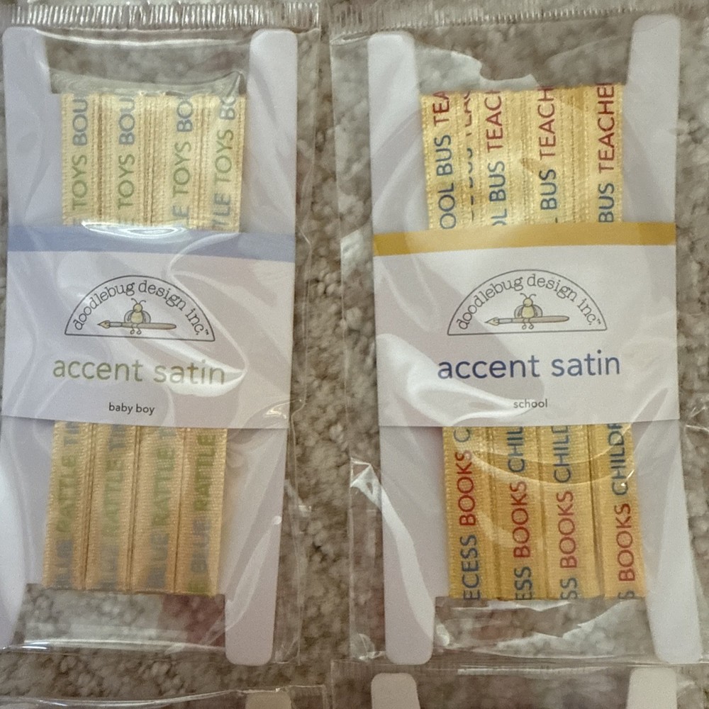 Doodlebug Ribbons Lot