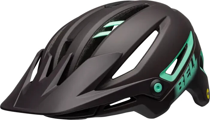Bell Sixer MIPS Gloss Black/Mint - Small MIPS