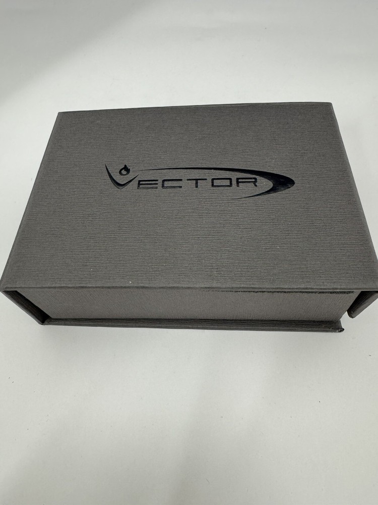 Vector Legend Dual Jet Torch Cigar Lighter - Gray Crackle - New