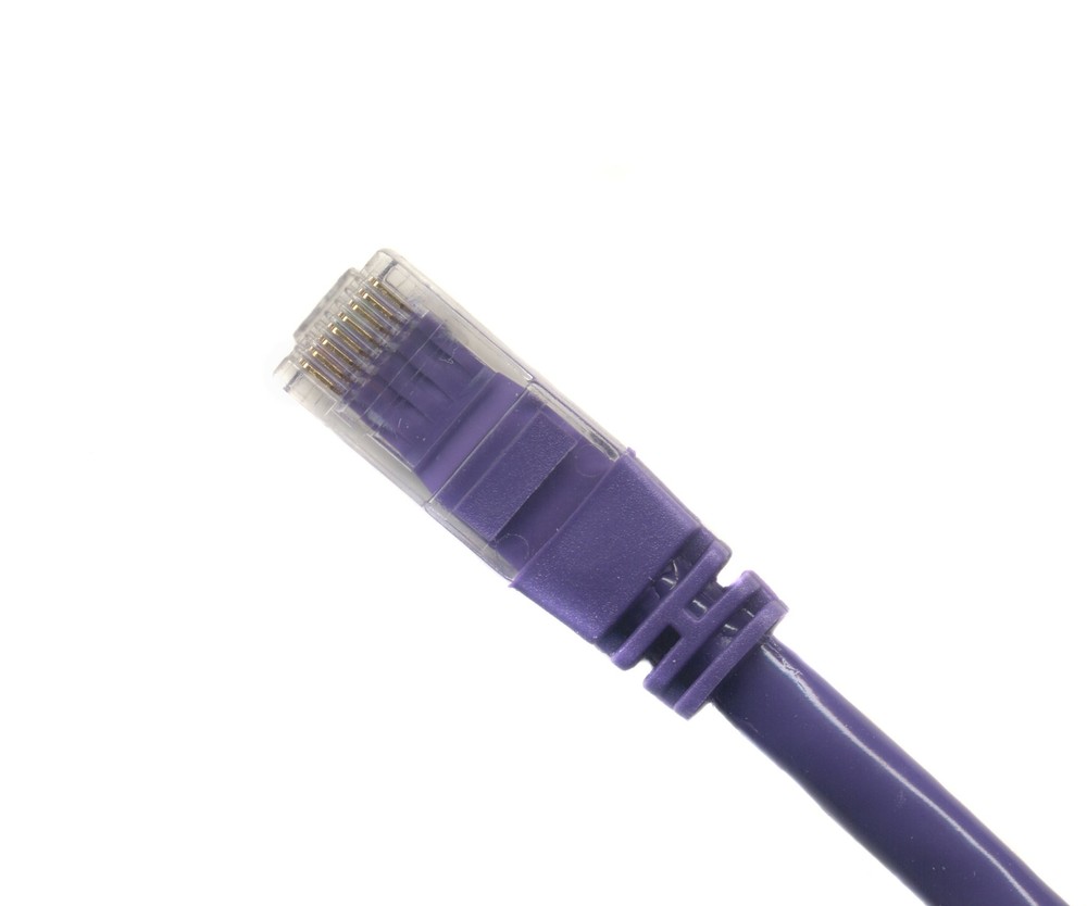 35FT (10.7M) RJ45/M RJ45/M Cat5e Ethernet Network Cable Purple