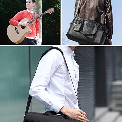 59" Briefcase Shoulder Strap Universal Replacement Adjustable Bag Straps Black