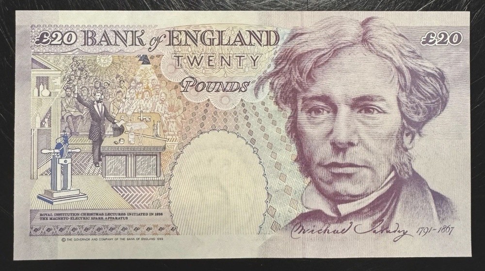Old Twenty £20 Pound Note Uncirculated