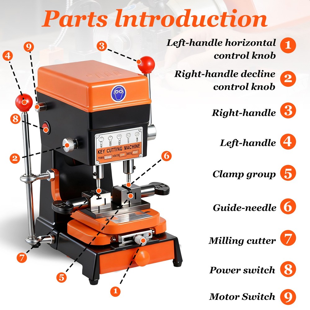 Multifunctional Vertical Cutter Cutting Machine Drilling Machine Storage Drawer