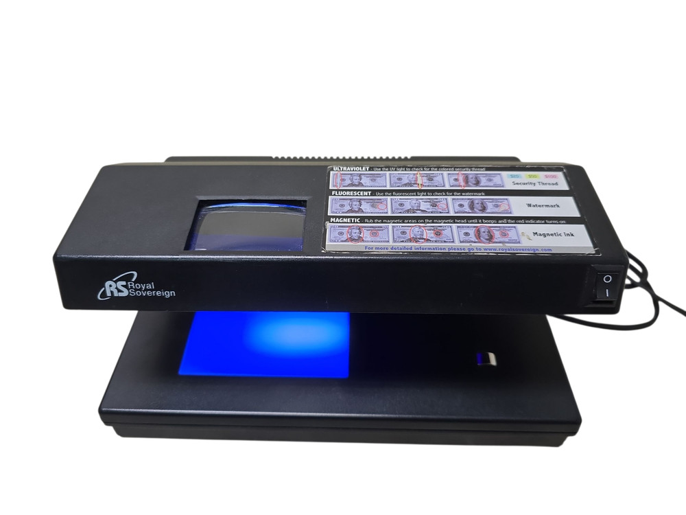 Royal Sovereign Conterfeit Detector RCD-2000 Tested