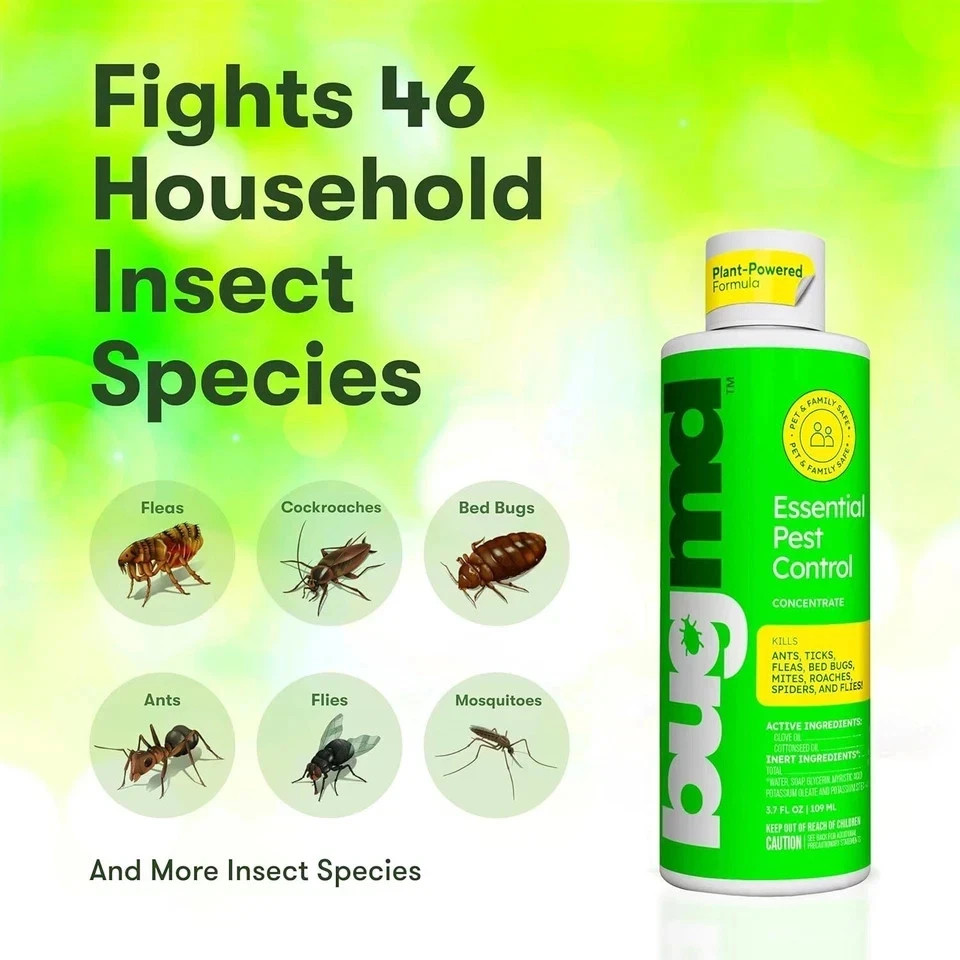 BugMD Pest Control Essential Oil Concentrate 3.7 oz (1-Pack)