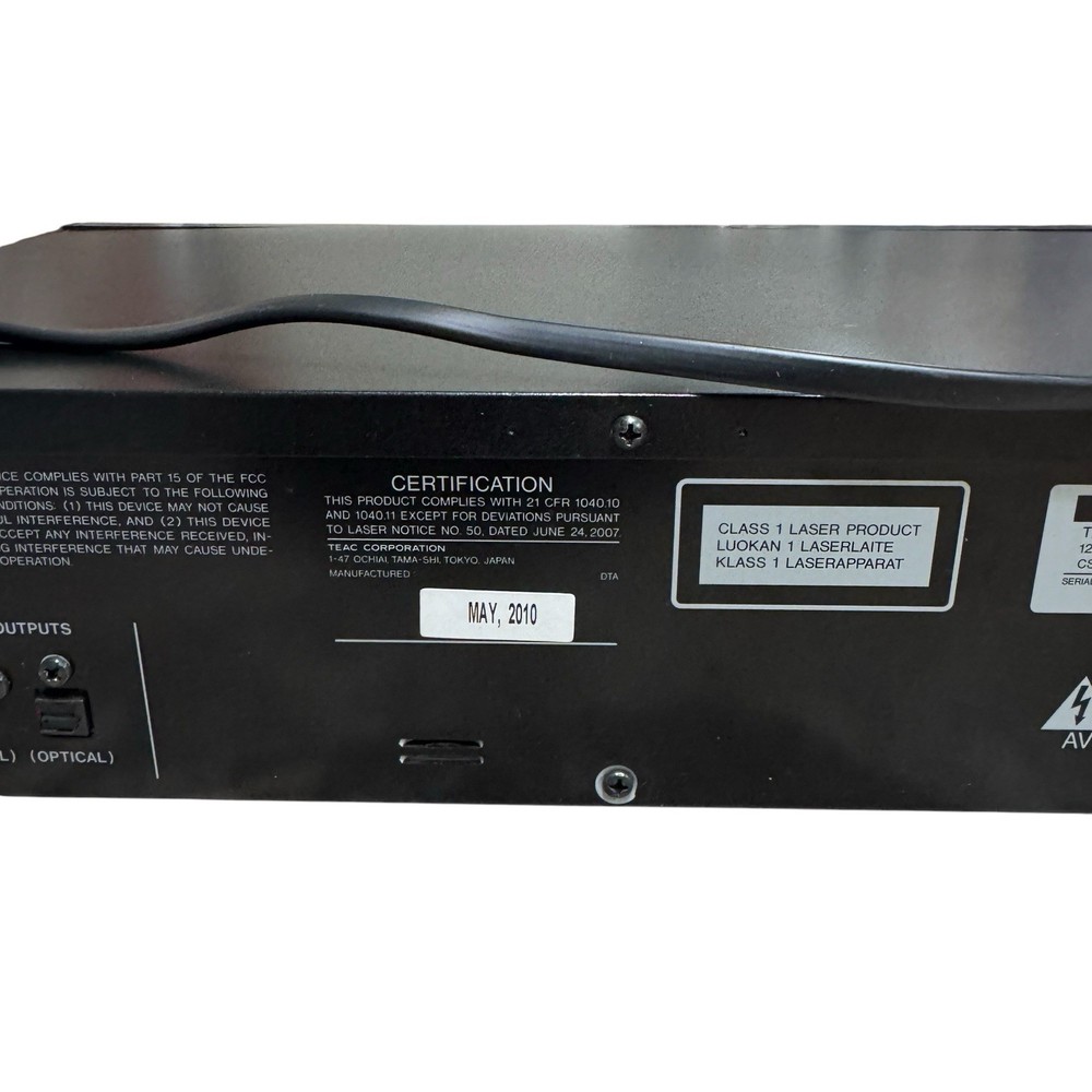 TASCAM CD-200 Solid State Digital Audio