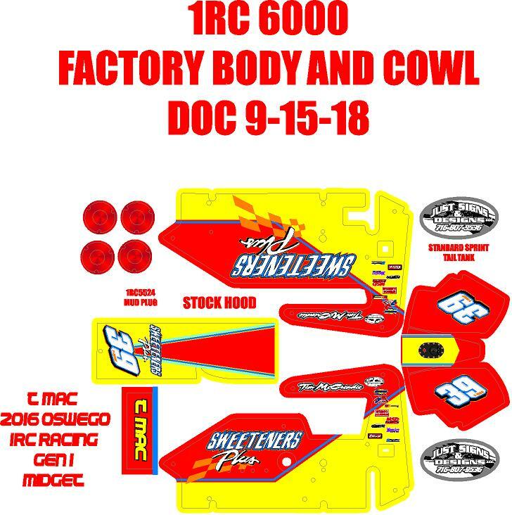 1RC MIDGET WRAP TIM MCCREADY SWEETNERS