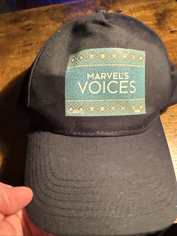 Marvel Marvel’s Voices Baseball Cap Hat New OSFM MCU Rare