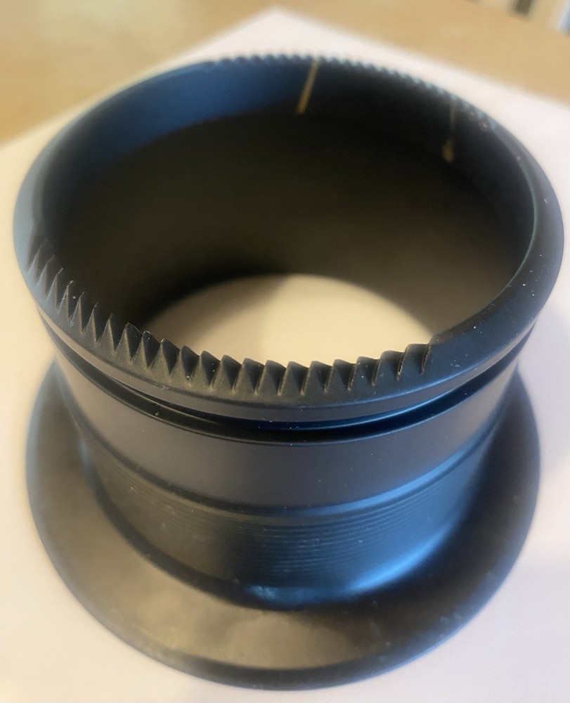 Garbage Disposal Sink Flange, EZ Mount Style, Black, Metal