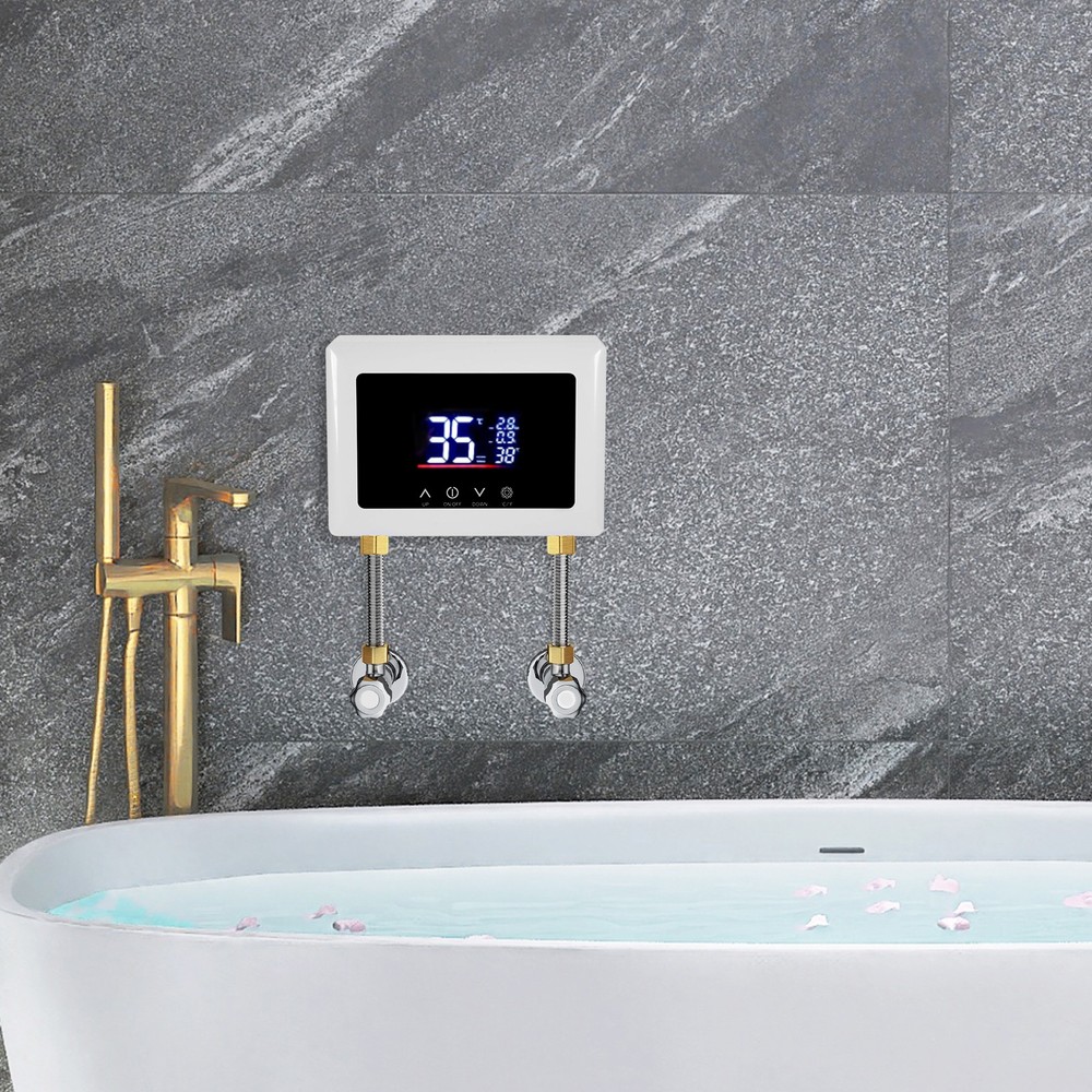 Electric Water Heater, Electric Water Heater with LED Display, Instant Electric