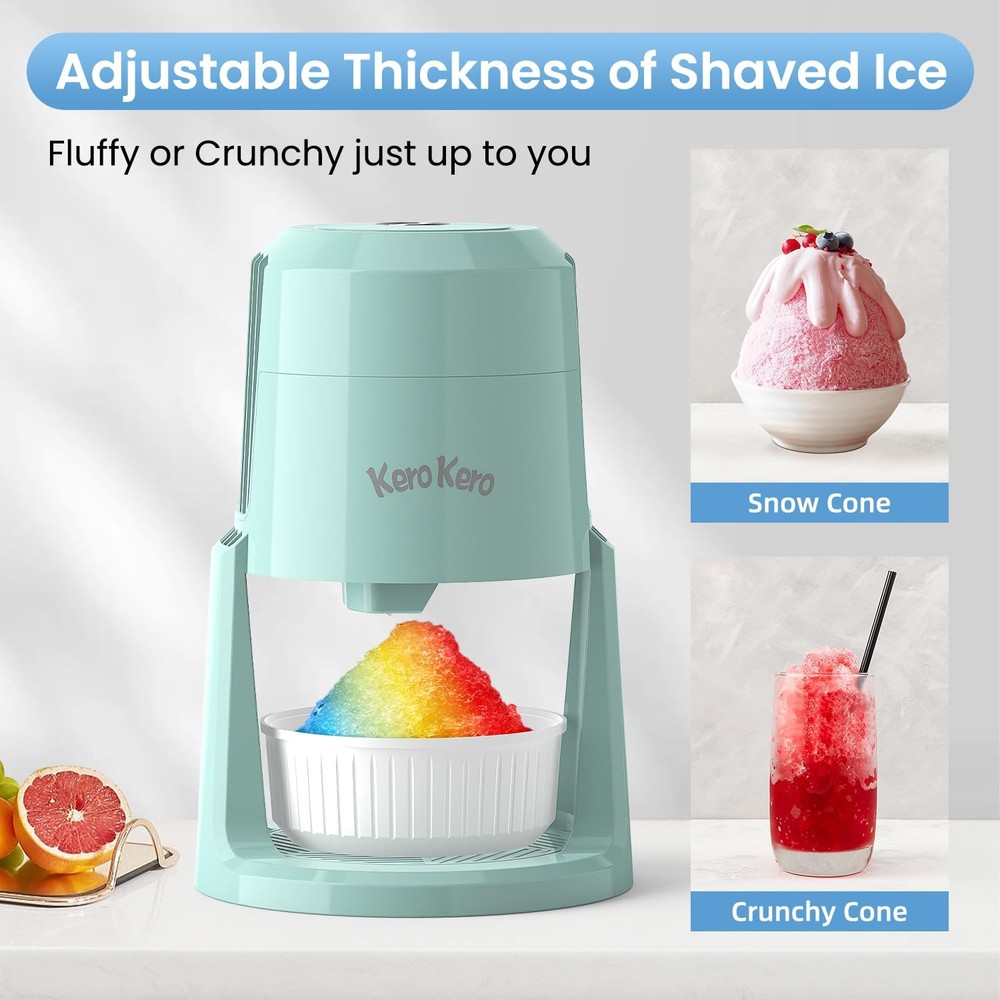 Professional Shaved Ice Machine: RX03 Electric Snow Cone Maker & ICEE Machine...