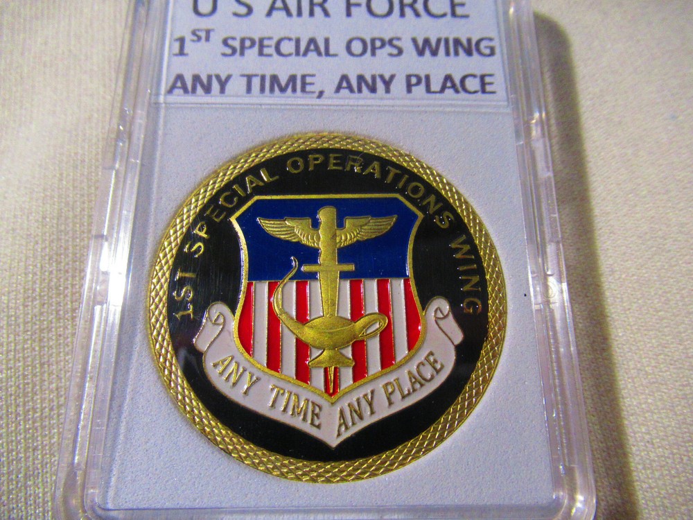 AIR FORCE 1st SPECIAL OPERATIONS WING Challenge Coin