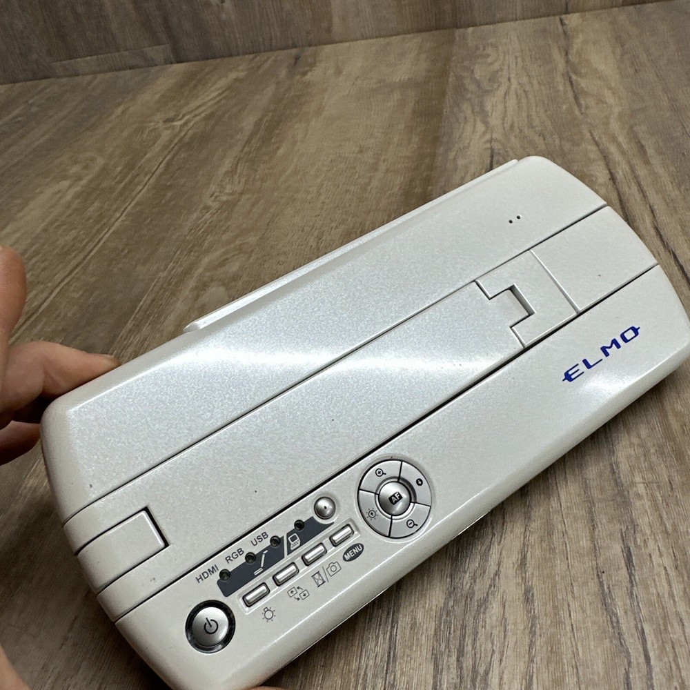 Elmo MO-1 Portable Visual Presenter USB/HDMI Camera White No Power Supply