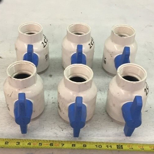 Spears 2" 150 Threaded Ball Valve PVCI EPDM Seat