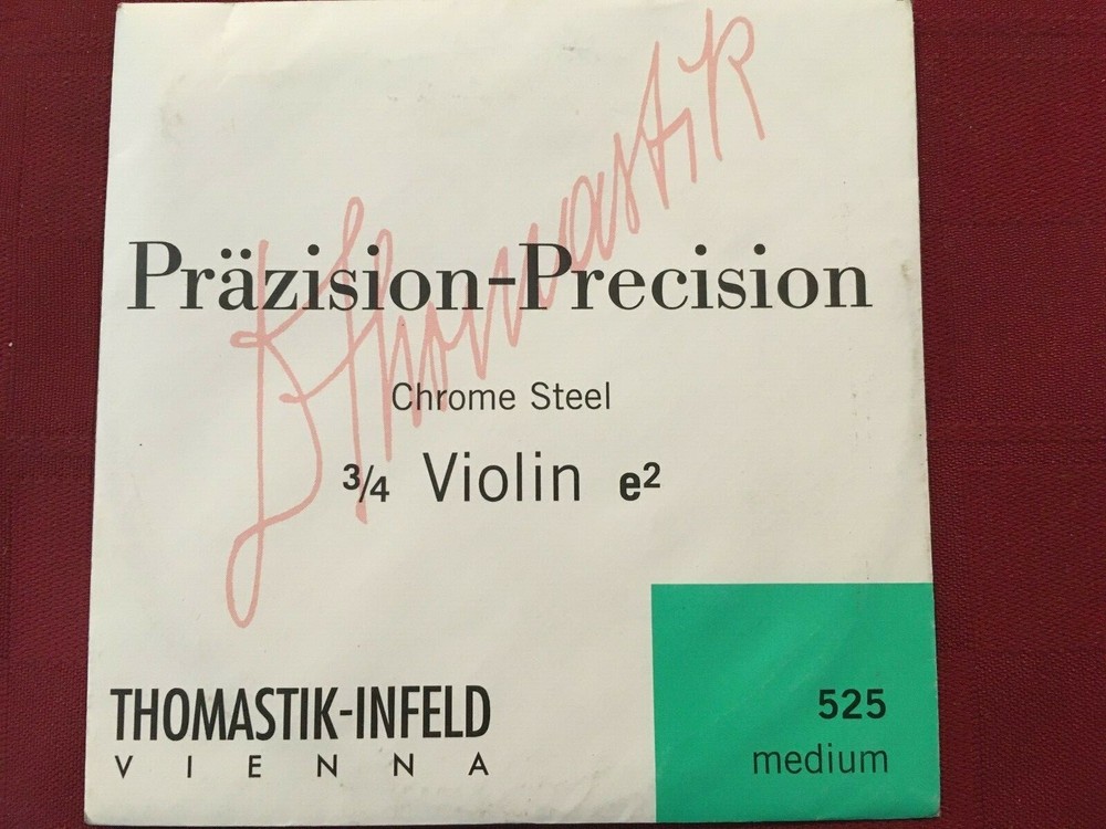 THOMASTIK INFIELD PRAZISION PRECISION 3/4 VIOLIN E STRING, MEDIUM - 525  50ET