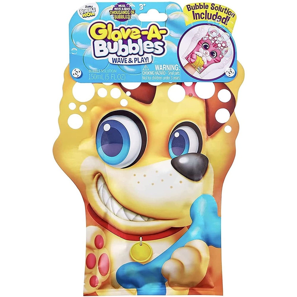 Bubble Wow Glove A Bubbles by ZURU Assorted 1 ct