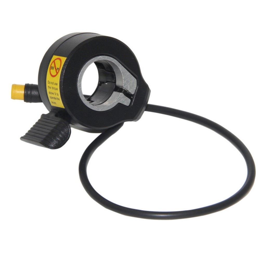 Thumb Throttle with Waterproof Plug Speed Control Accelerator for E-Bike 1PCS