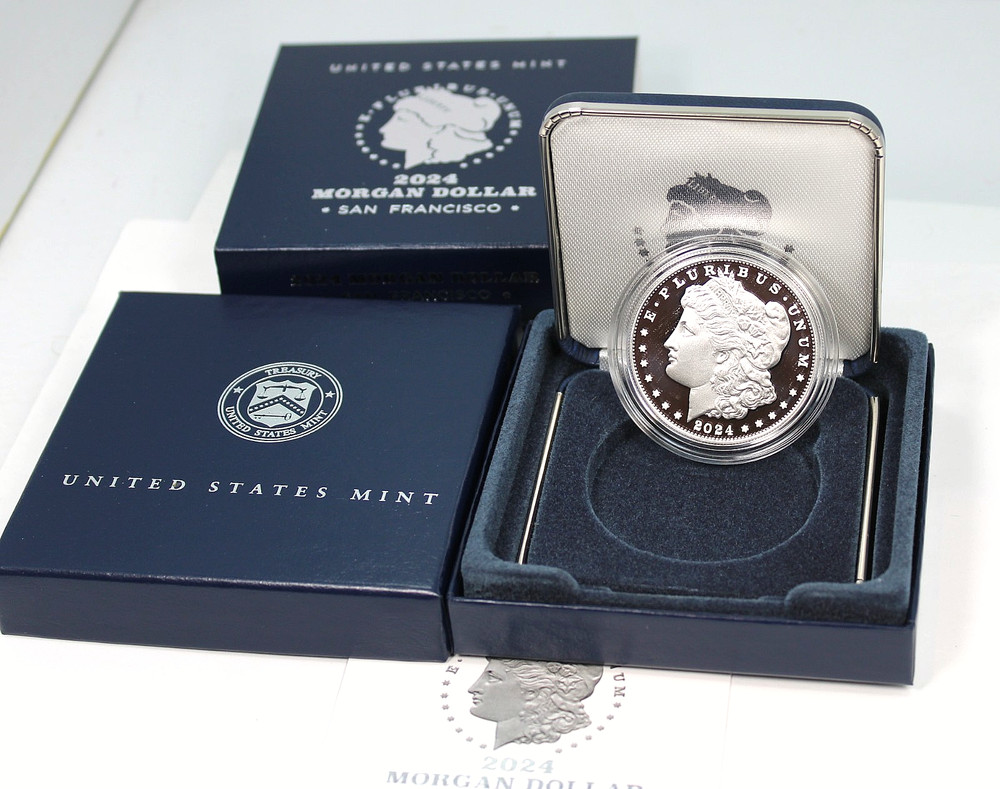 2024 S Proof Commemorative Morgan Silver Dollar !!