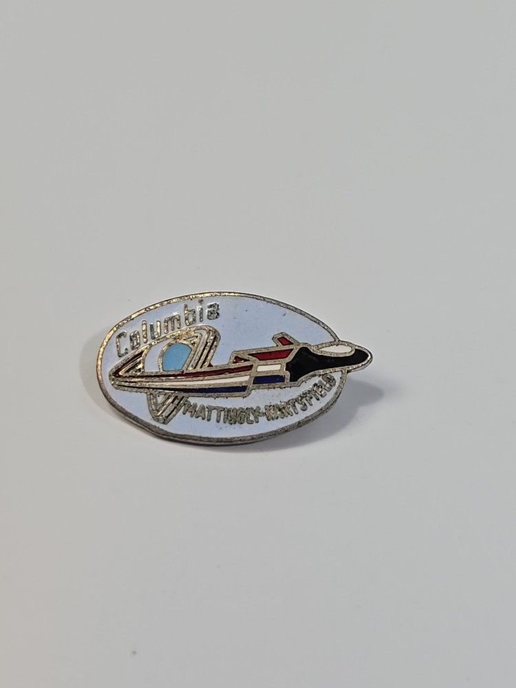 Columbia Space Shuttle Lapel Pin