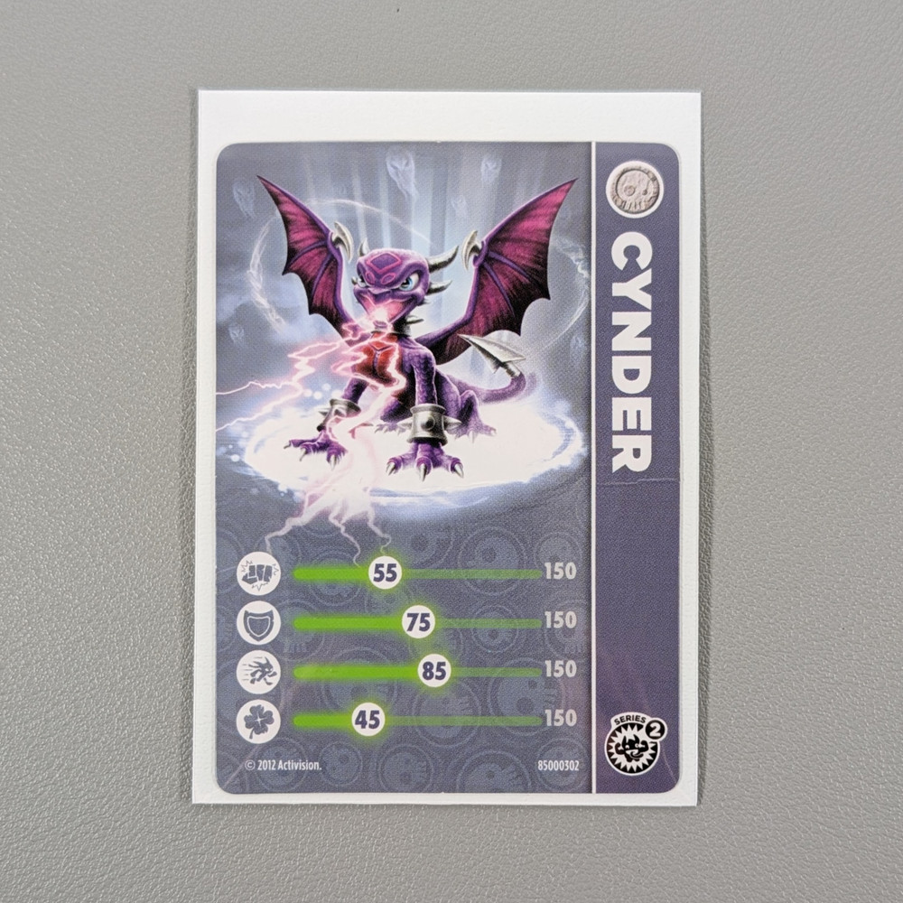 Skylanders Giants Card - Cynder | 2012 Activision