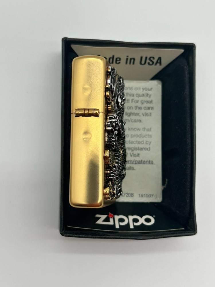 Zippo Lighter Flying Dragon Genuine Windproof - Unfired