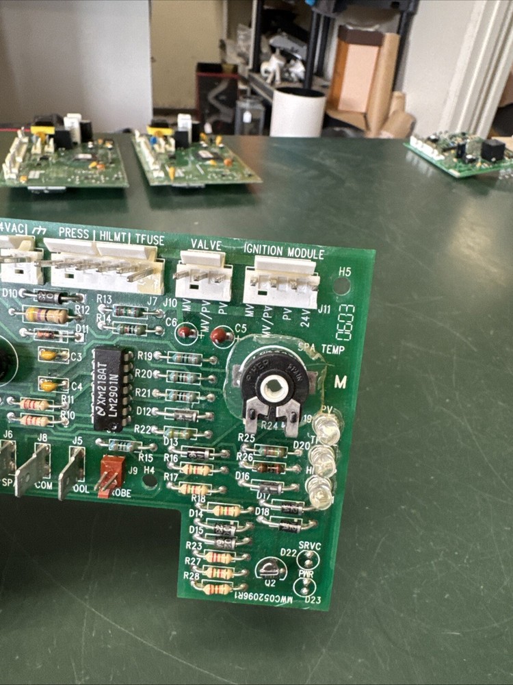 PENTAIR PAC-FAB Pool/Spa Heater Control Circuit Board MWC052096R1