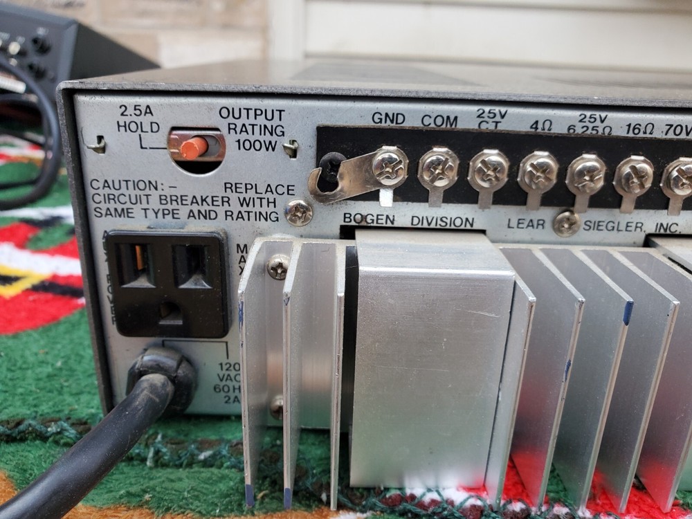 Vintage-Bogen-C-100B 100-Watt-PA-Amplifier