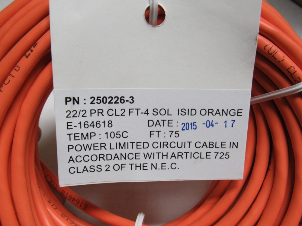 NW4S Nutone Shielded Door Station Intercom Cable 75ft M&S MS4DCXSC