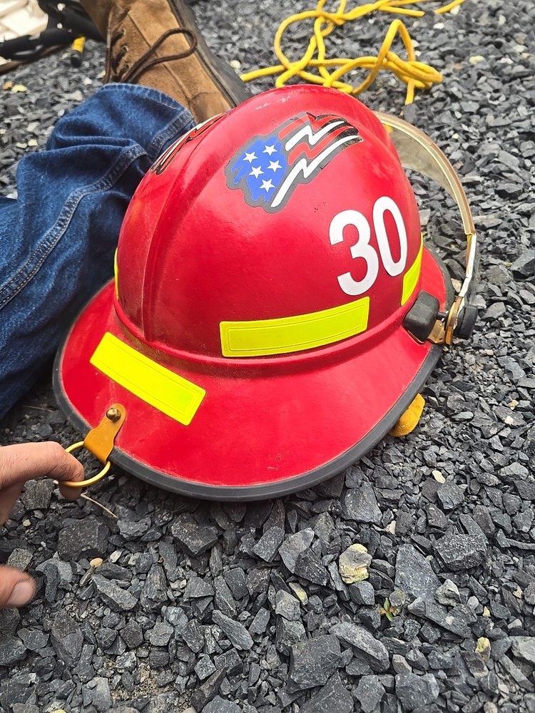 Retired Fire Fighter Helmet
