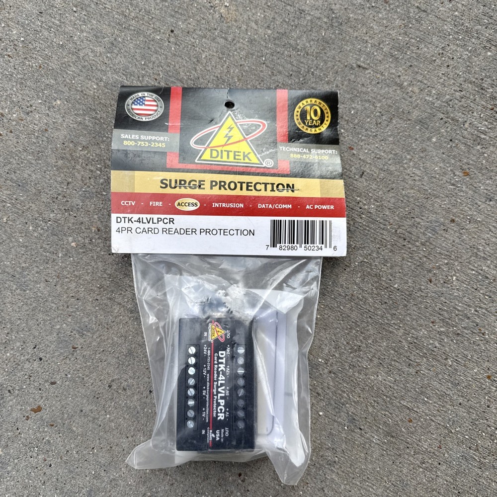 DITEK DTK-4LVLPCR Card Reader Surge Protectors