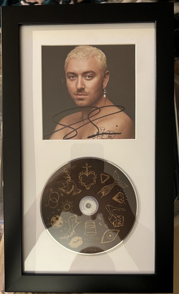 Sam Smith Signed Autograph Gloria CD Framed PSA/DNA COA